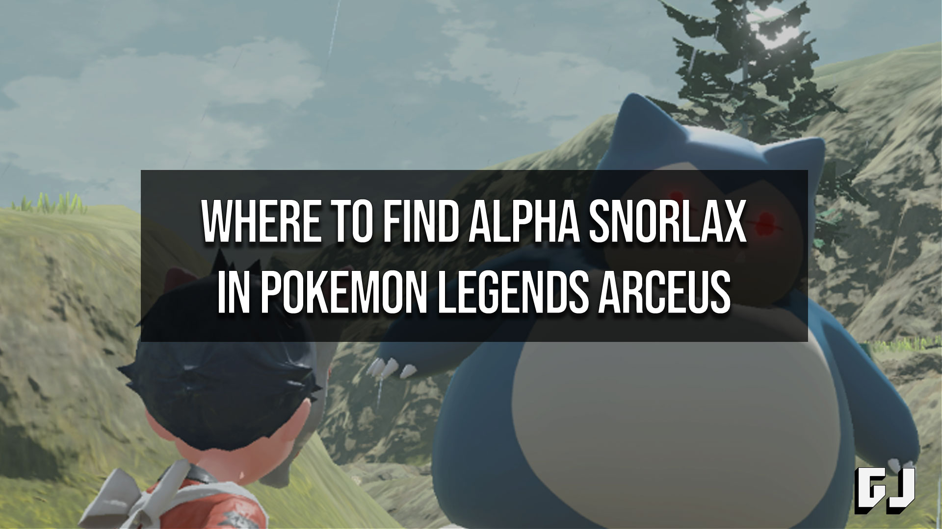 Where To Find Alpha Snorlax In Pokemon Legends Arceus