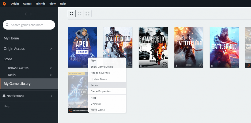 origin download stuck on patching files