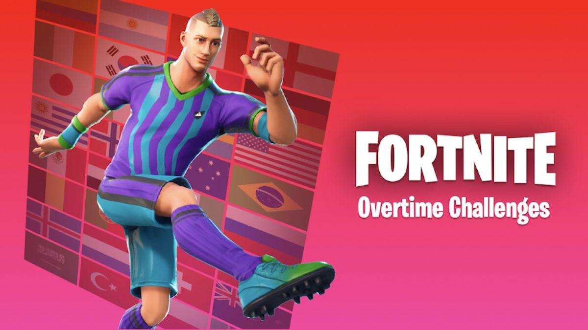 Fortnite Overtime - Score a Goal on an Indoor Soccer Pitch Location
