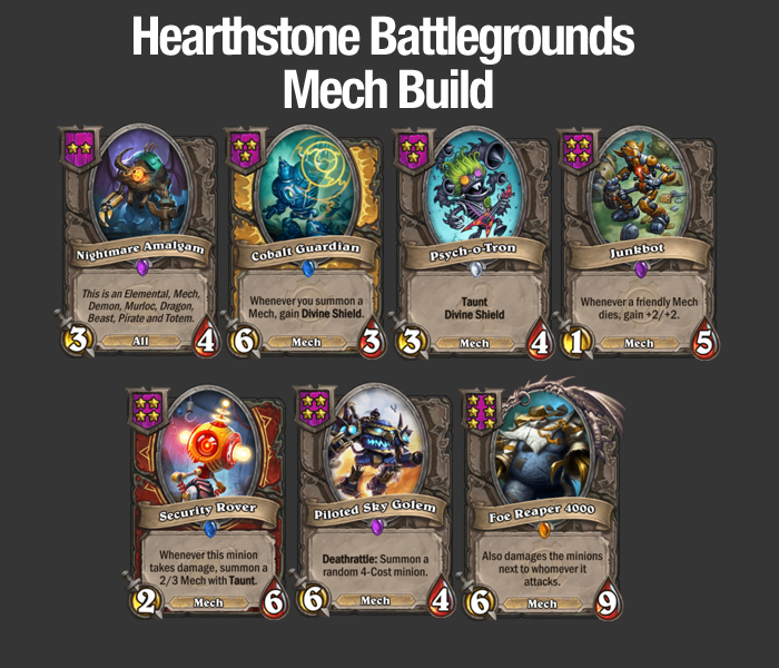 hearthstone battlegrounds tier list