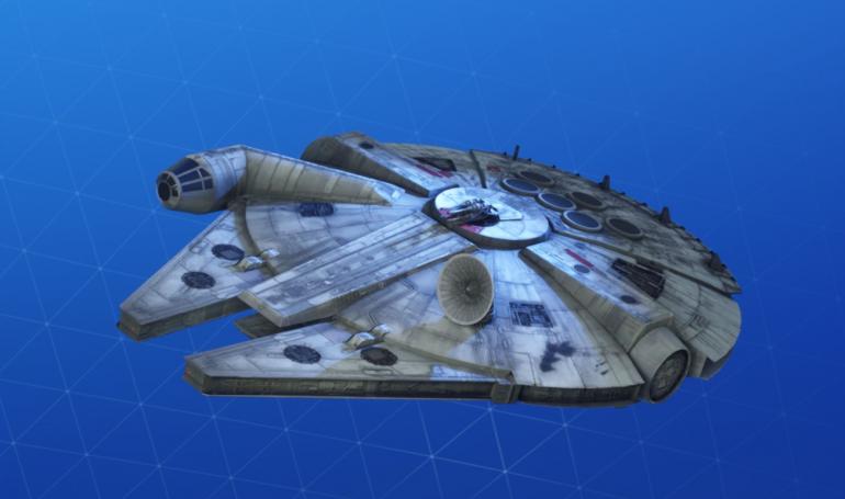 How to Get Millenium Falcon Glider in Fortnite