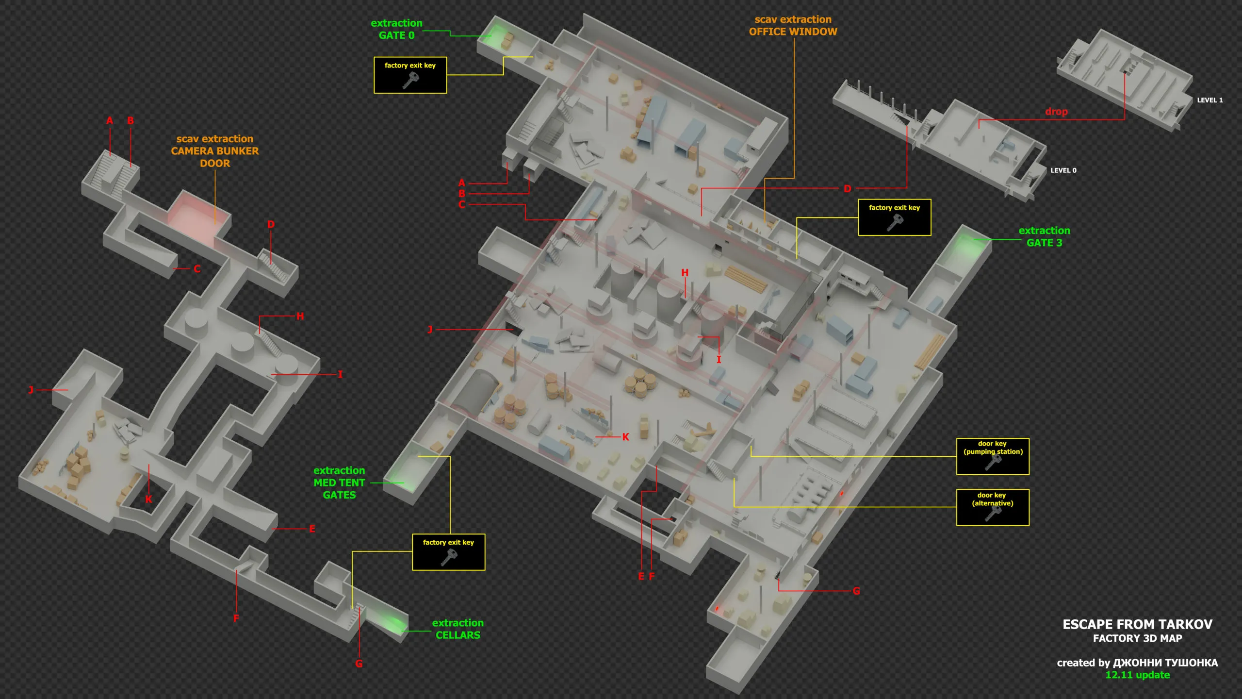 Eft лаборатория карта