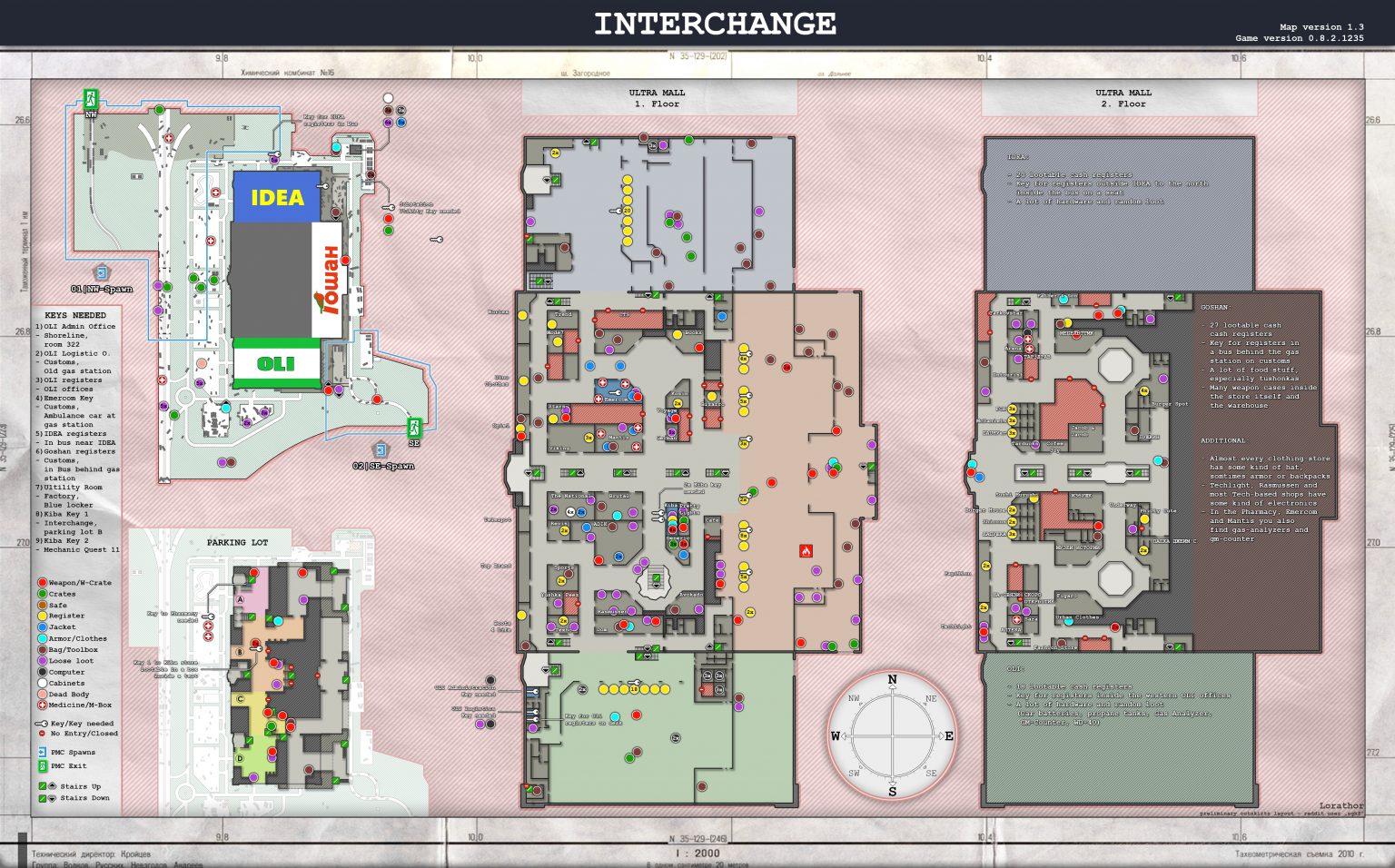 Escape From Tarkov 2020 Interchange Map Guide - Gamer Journalist