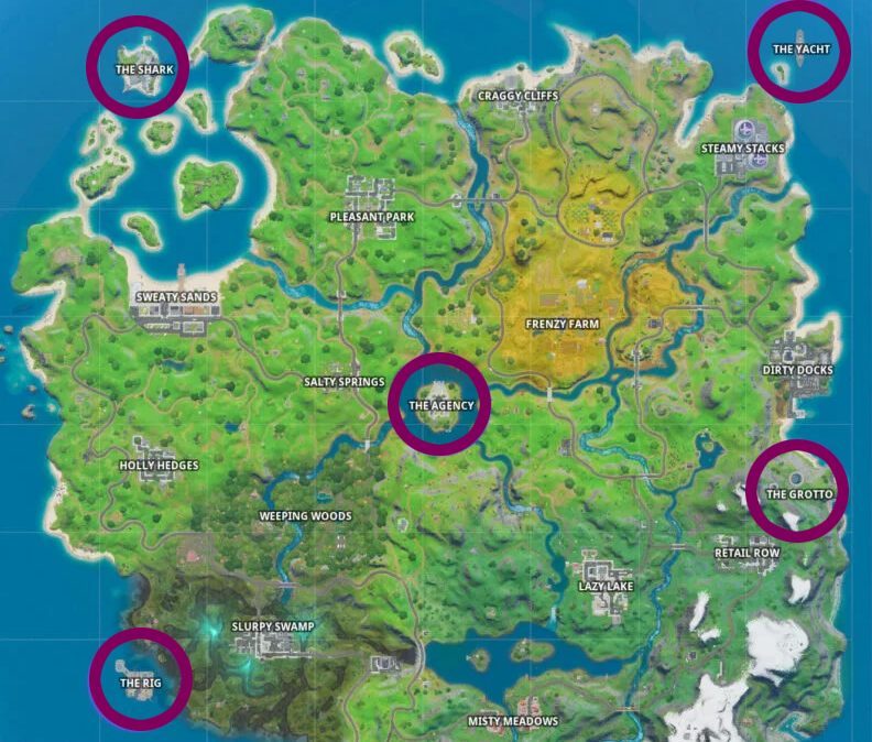 Fortnite Vault Locations - Gamer Journalist