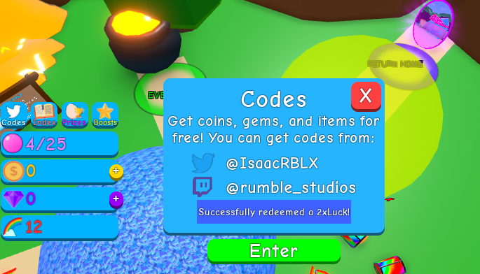 How to redeem Roblox Bubble Gum Simulator Codes