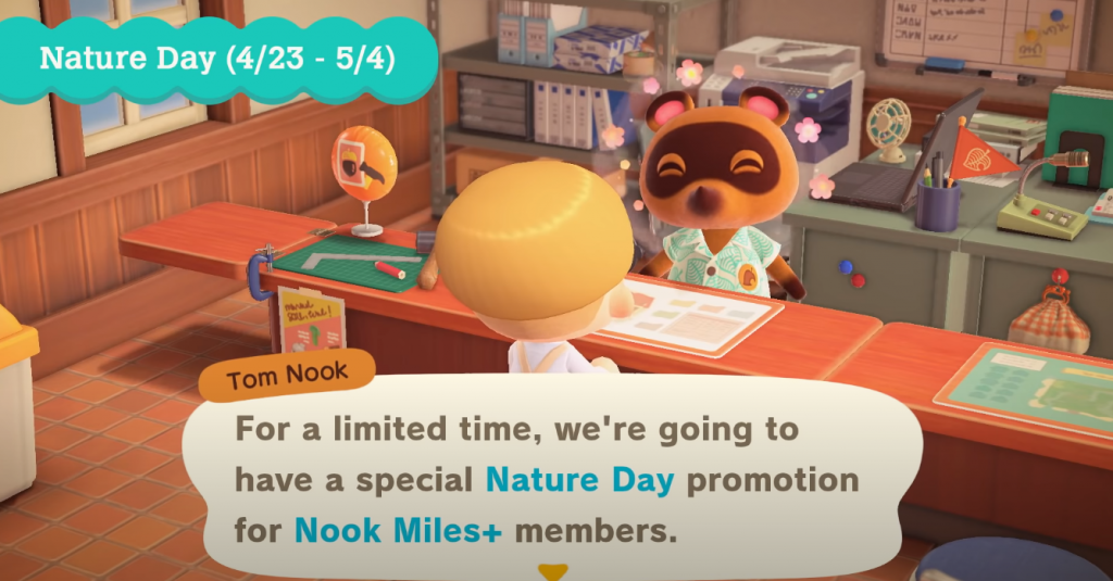 Animal Crossing New Horizons Nature Day Guide