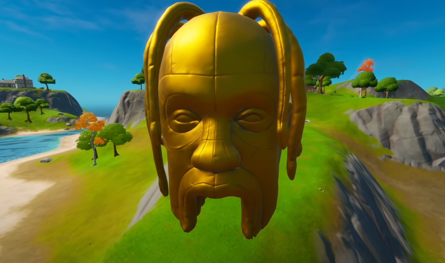 Giant Astro Heads Location in Fortnite