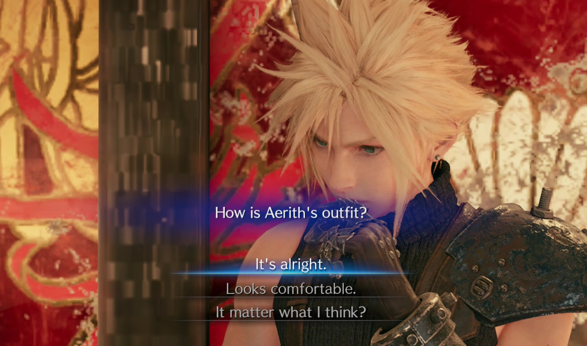 How is Aerith's Outfit in Final Fantasy 7 Remake