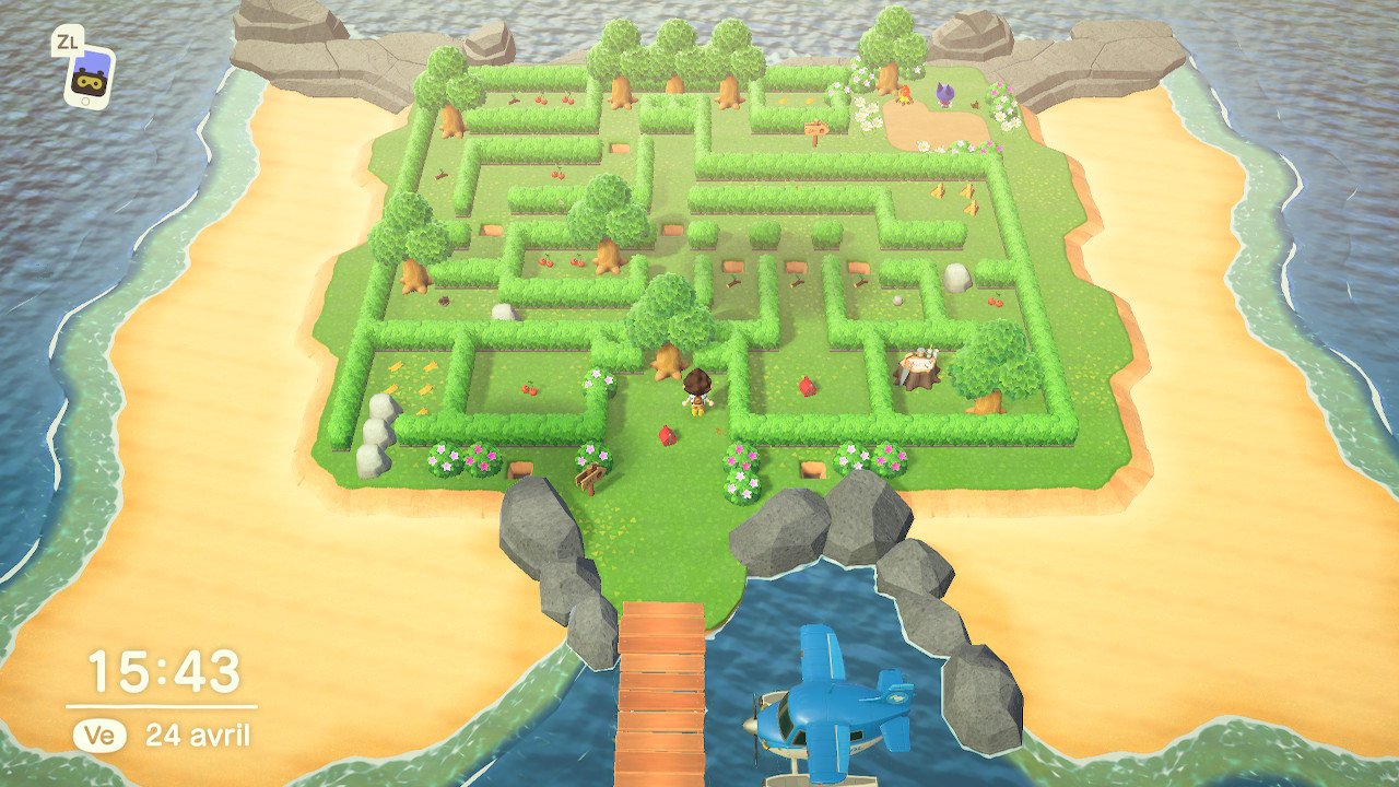 Rover's May Day Maze Solution in Animal Crossing New Horizons