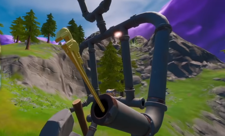 Golden Pipe Wrenches Locations in Fortnite