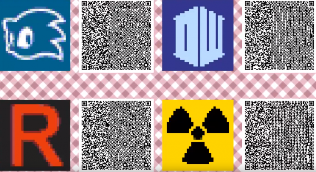 Sonic, Doctor Who, Rocket Logo, and Radioactive Symbol
