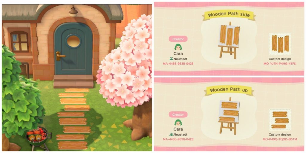 Wooden Path Animal Crossing New Horizons