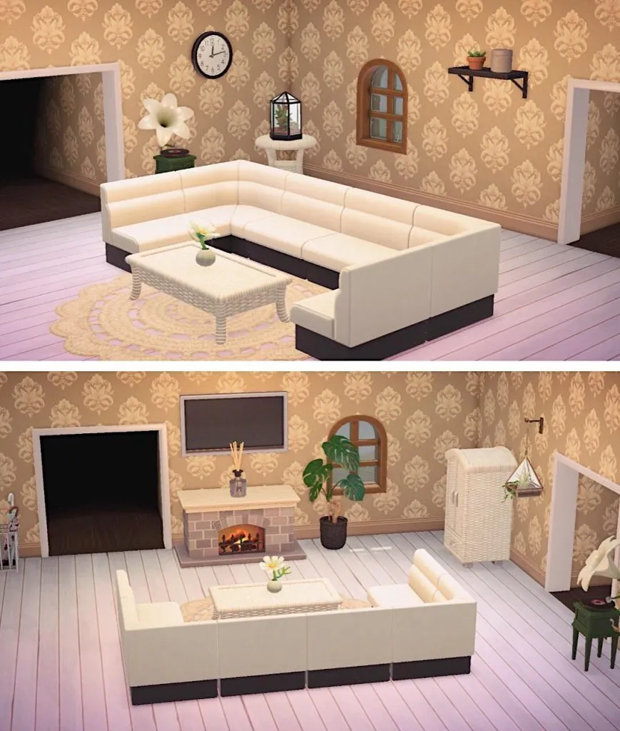 Animal Crossing New Horizons Living Room Designs 3