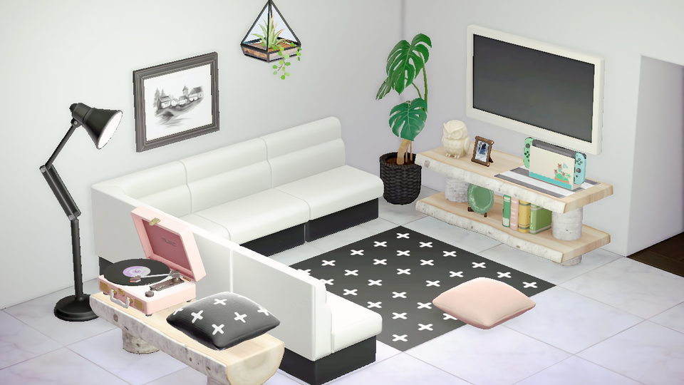Animal Crossing New Horizons Living Room Designs 1