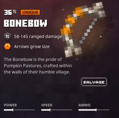 Best Weapons in Minecraft Dungeons Bonebow