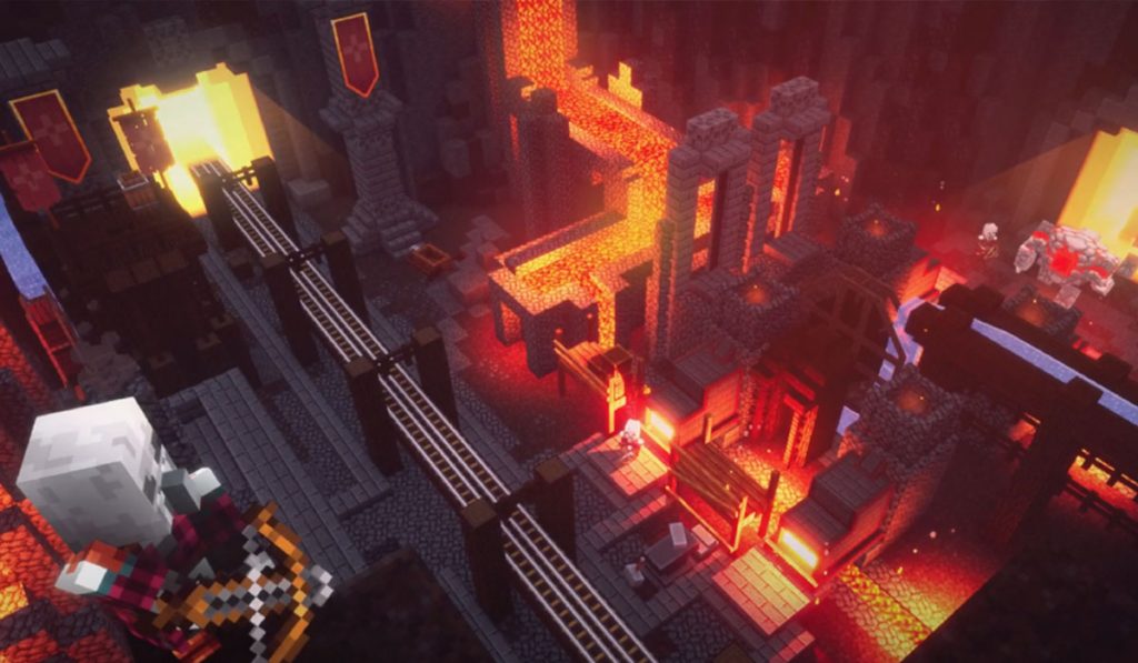 Minecraft Dungeons Levels Fiery Forge