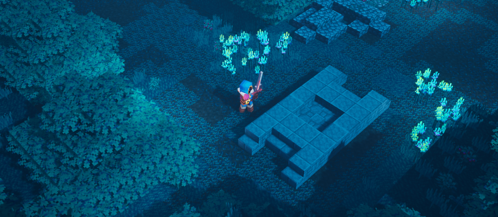 Creeper Woods Rune Location in Minecraft Dungeons