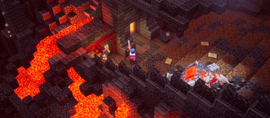Fiery Forge Rune Location in Minecraft Dungeons
