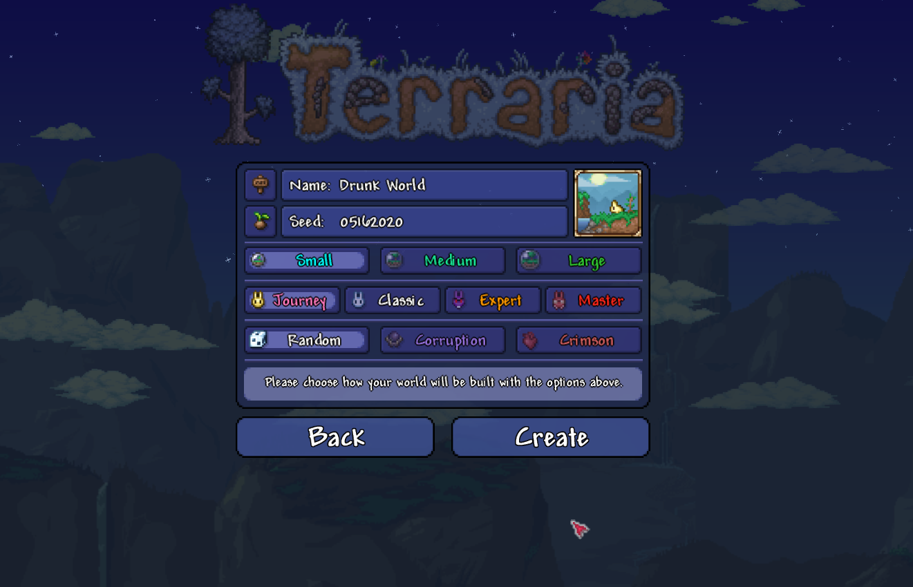 Terraria Journey's End Seeds - Worlds You Need to Explore