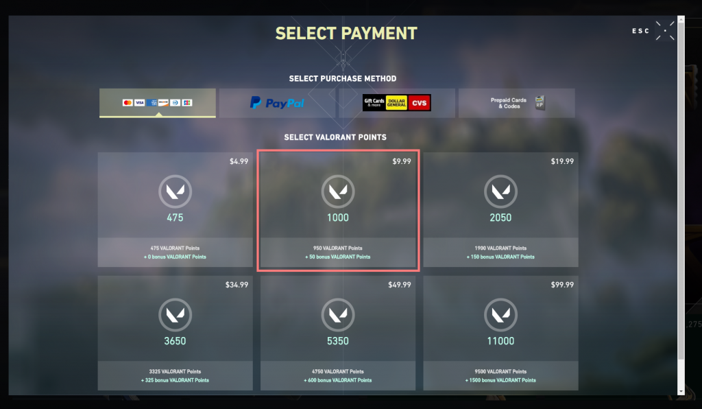 Valorant Battle Pass Credits