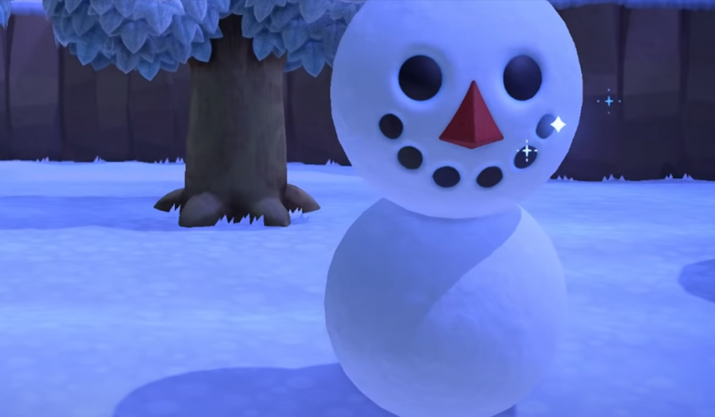 Animal Crossing New Horizons Perfect Snowman DIY Recipes Guide