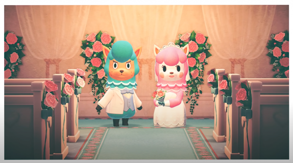 Animal Crossing New Horizons Wedding Season Items