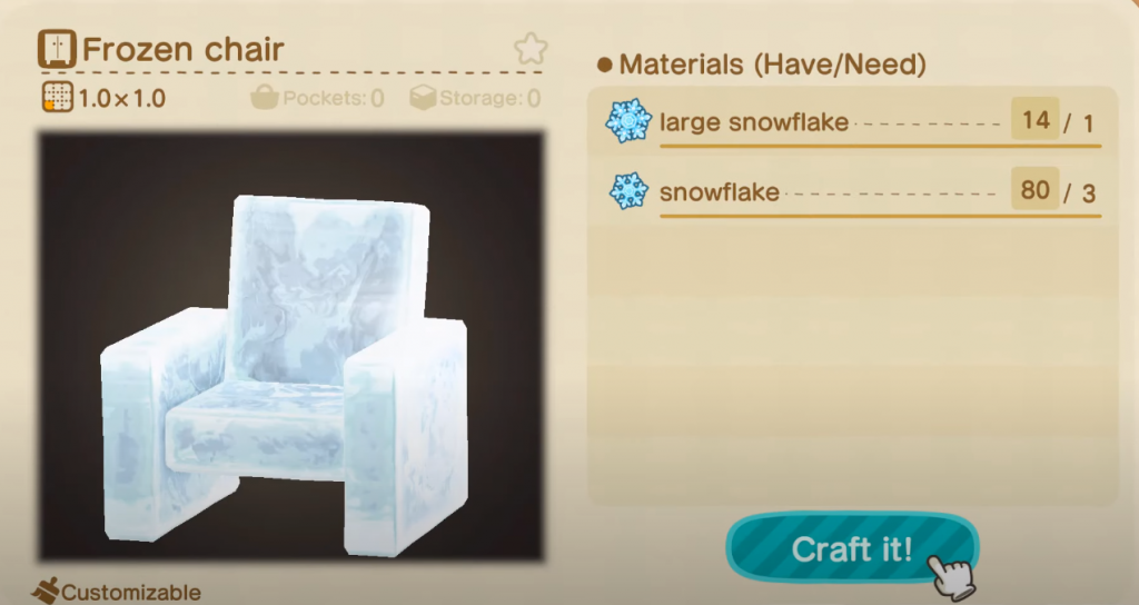 Perfect Snowman DIY Recipes - Frozen Chair
