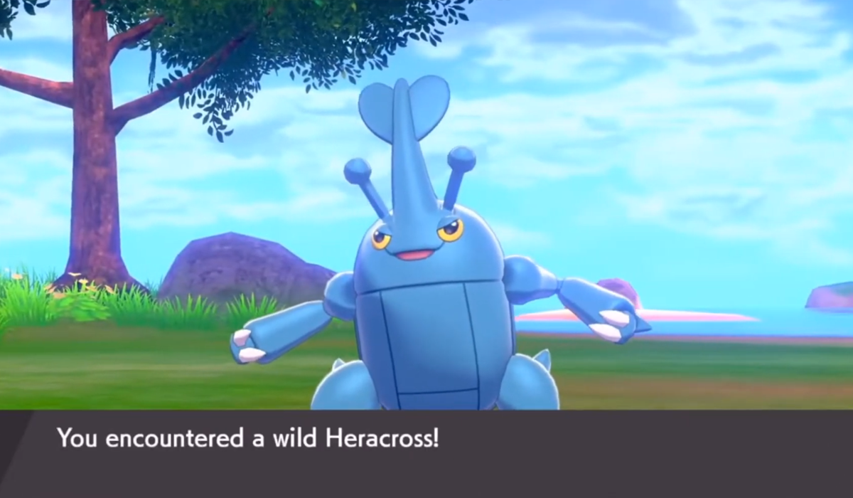 How to get Heracross in Pokemon Sword & Shield Isle of Armor