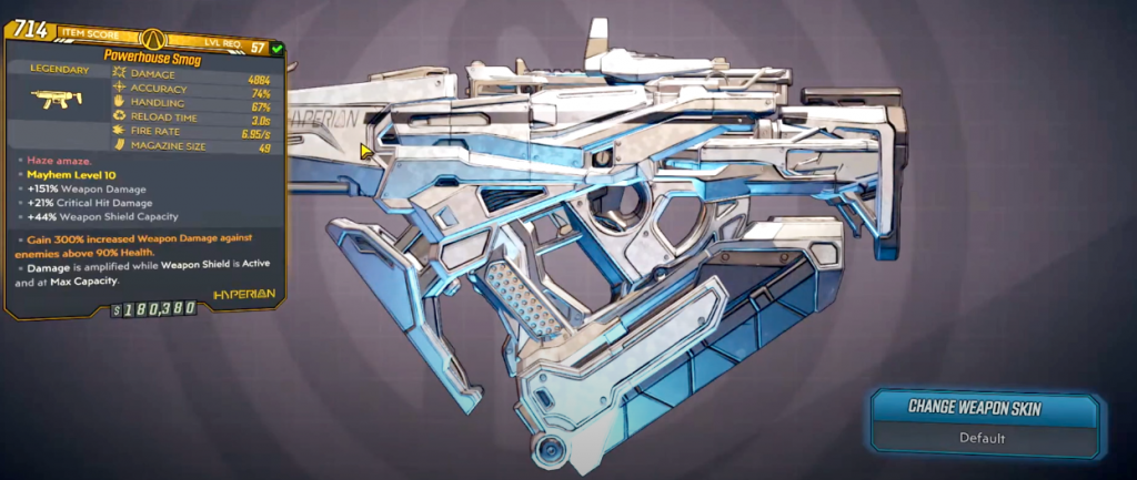 New Legendaries in Guardian Takedown Borderlands 3 Smog