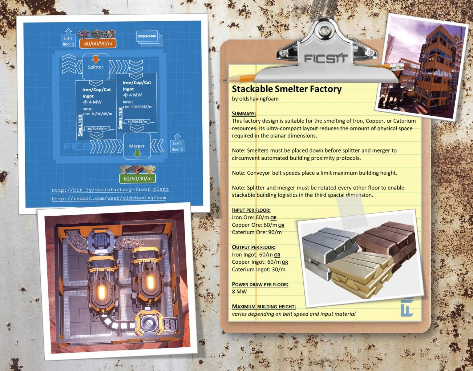 Stackable Smelter Blueprint In Satisfactory - Gamer Journalist