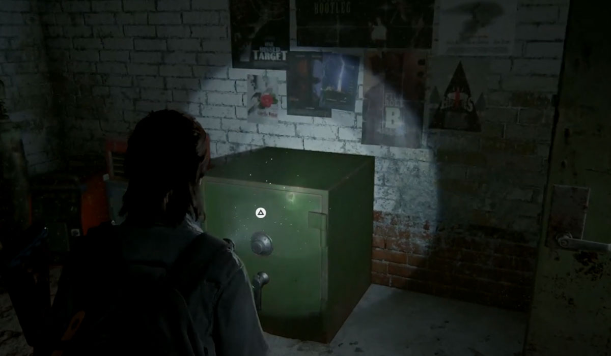 The Last of Us Part 2 Hillcrest Garage Safe Combination