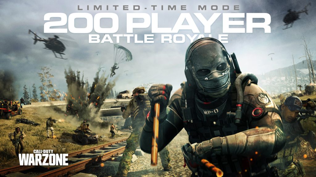 Warzone 200 Player Battle Royale