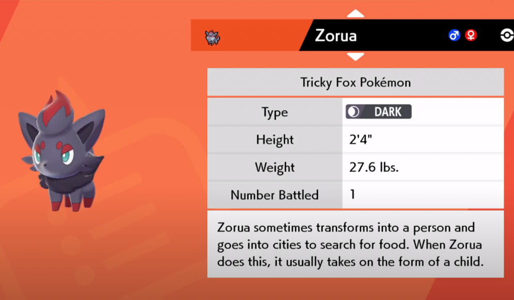 Where to find Zorua in Pokemon Sword & Shield Isle of Armor