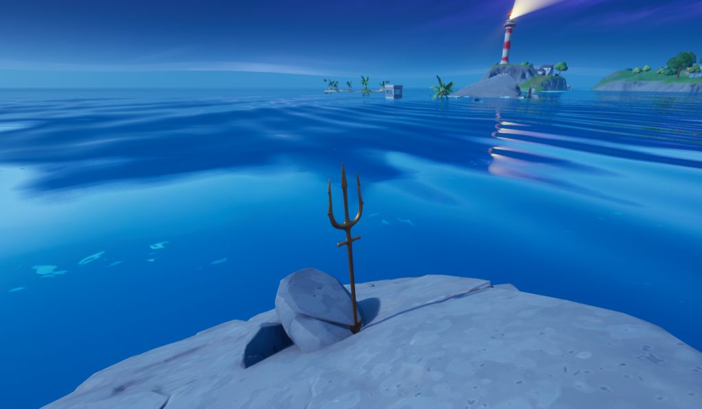 How to Claim your Trident at Coral Cove in Fortnite - Trident 3