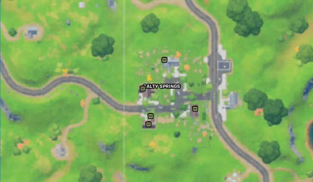 Search Ammo Boxes at Salty Springs