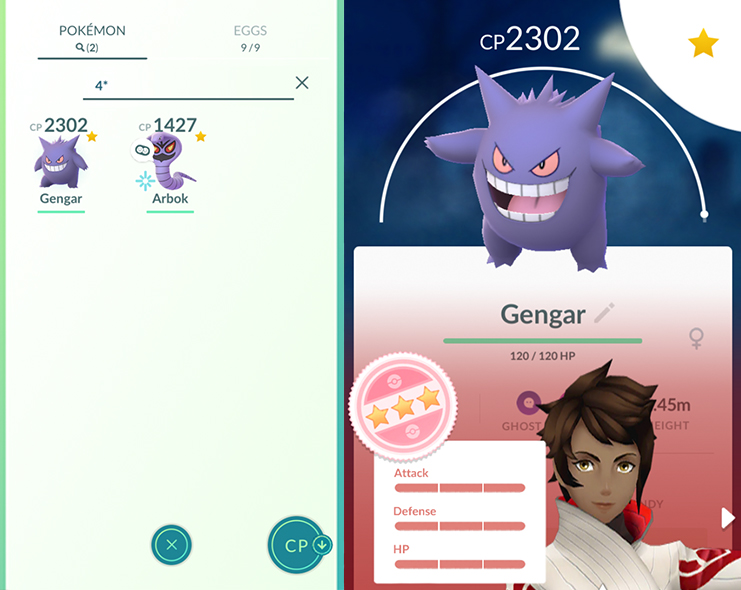 Pokemon Go: Beginners guide to IVs - 4 star
