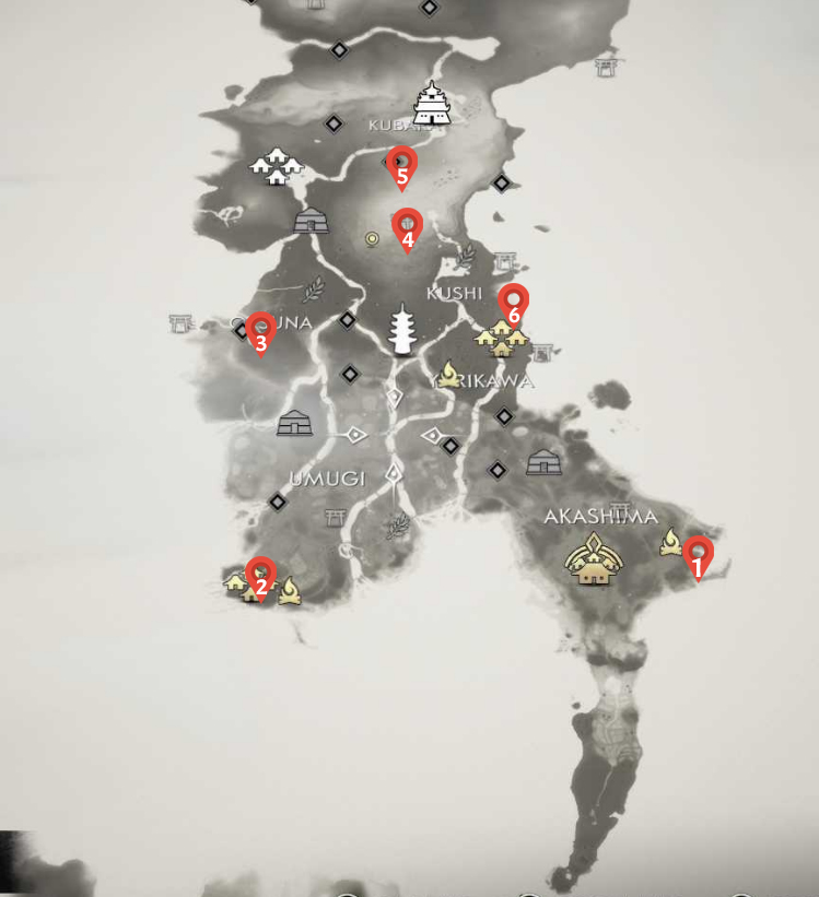 Ghost of Tsushima Hot Springs Locations Gamer Journalist