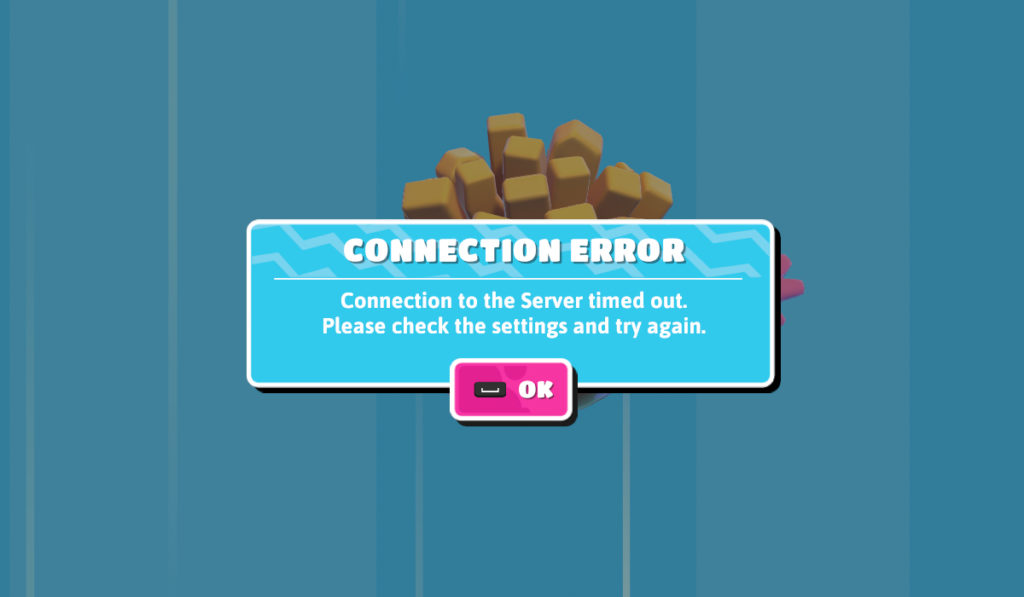 Connection error