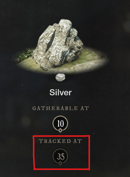 New World Silver Ore Tracking