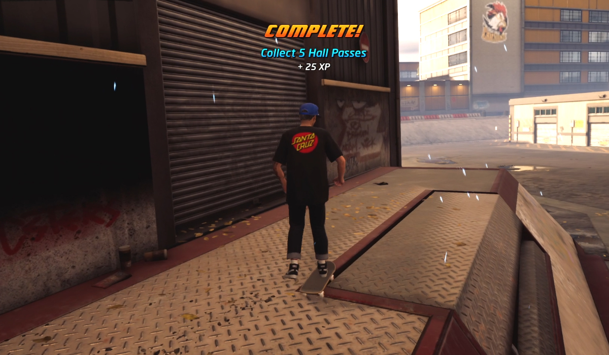 Collect 5 Hall Passes on School II in Tony Hawk's Pro Skater 1 + 2