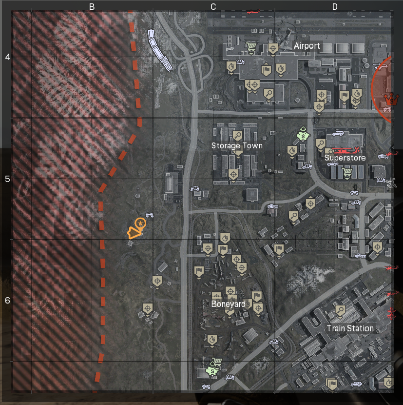 Warzone Bunker 03 Map