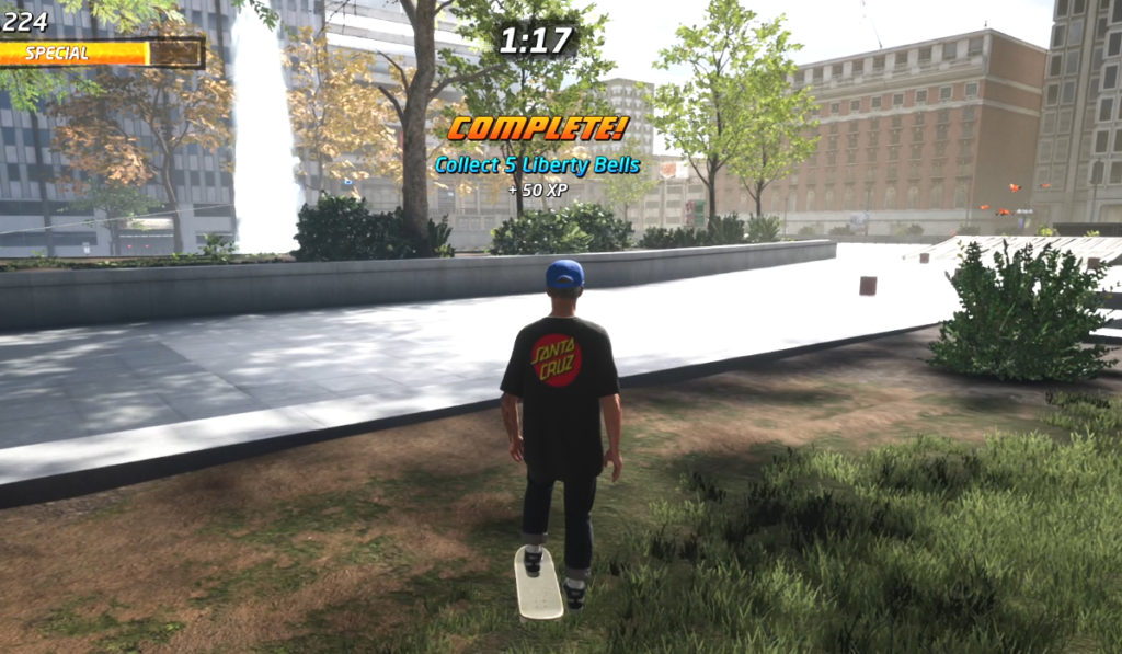 Where to collect 5 Liberty Bells in Philadelphia in THPS