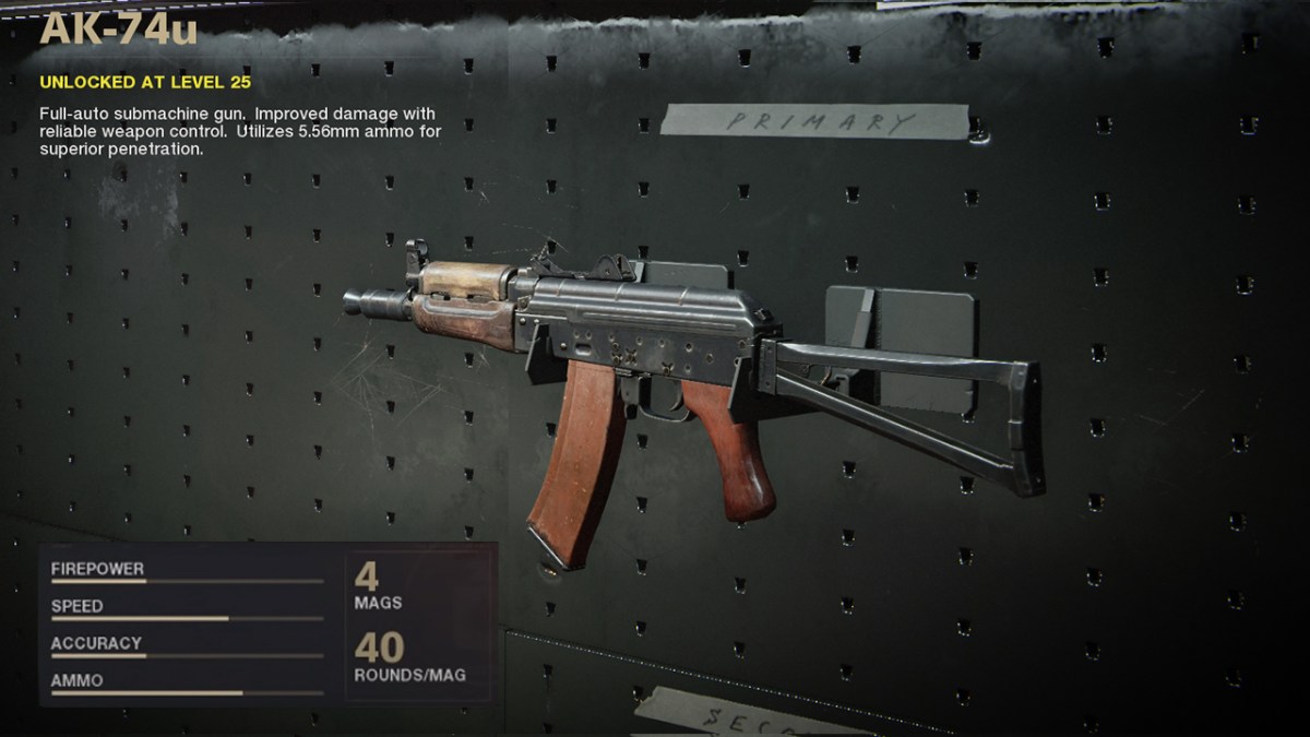 Best AK-74u loadout in Call of Duty Black Ops Cold War