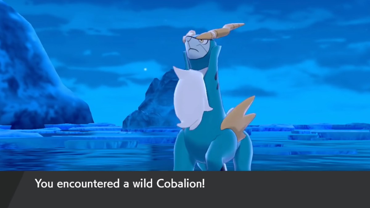 How to get Cobalion in Pokemon Sword and Shield's Crown Tundra