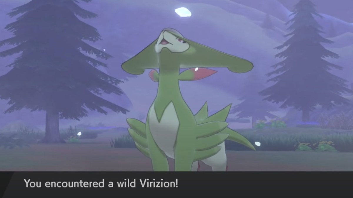 How to get Virizion in Pokemon Sword and Shield's Crown Tundra