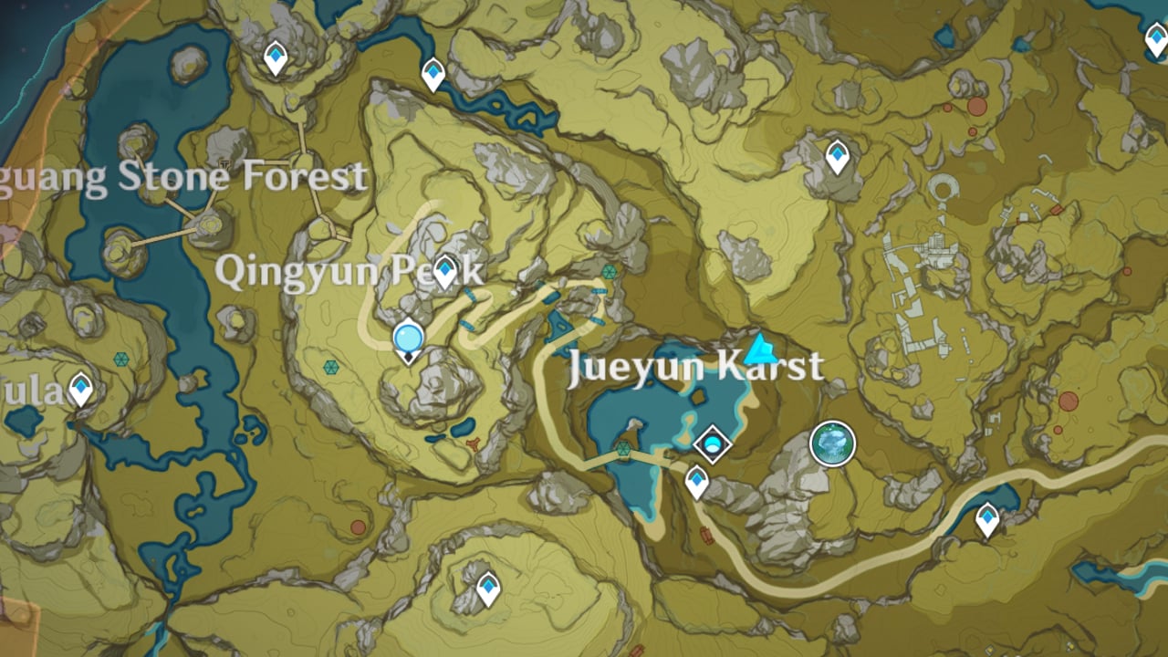 How to unlock the domain in Jueyun Karst in Genshin Impact