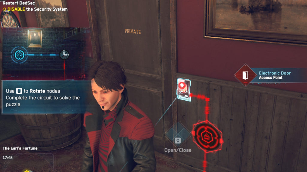 How to disable the Security System in Watch Dogs Legion - Access Door