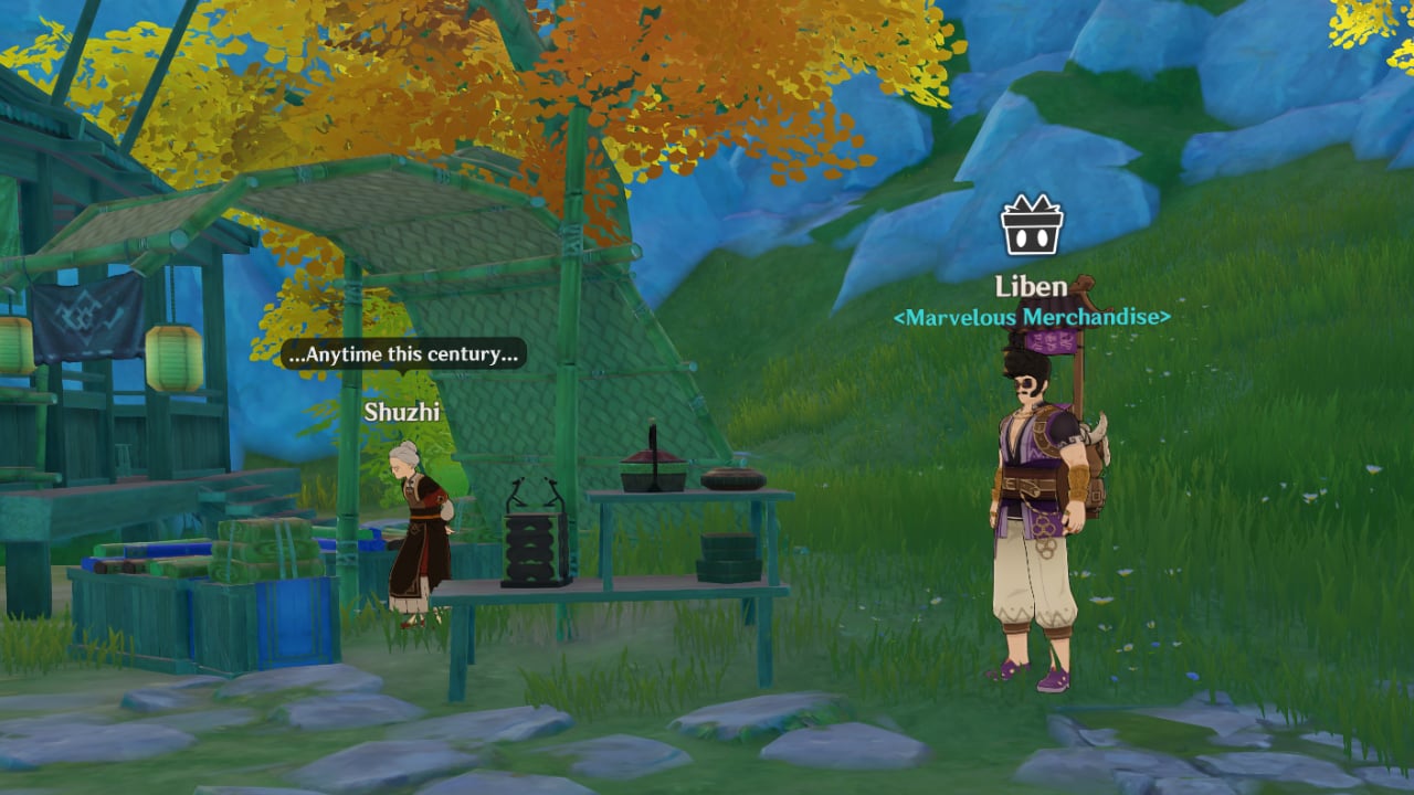 Where is the Statue of The Seven North of Liyue in Genshin Impact