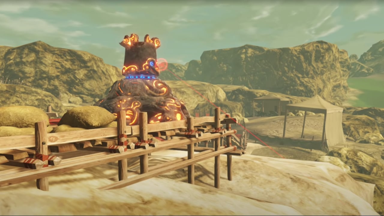 How to Beat the Guardian in Road to the Ancient Lab in Hyrule Warriors