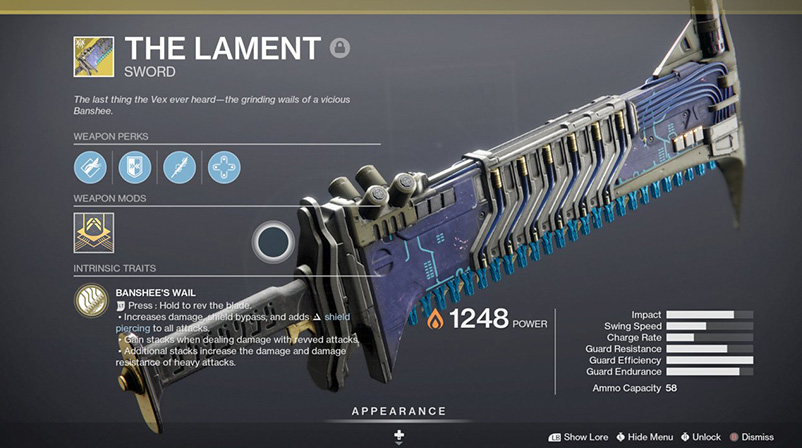 How to get the Lament Exotic Sword in Destiny 2 Beyond Light
